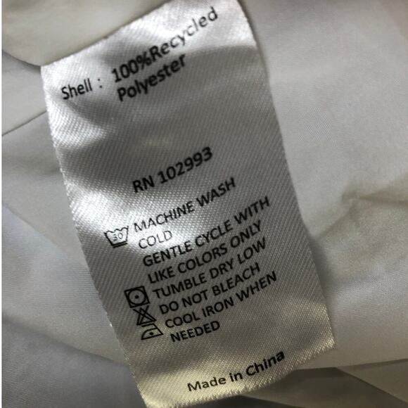 Thakoon Collective Dress High Neck Sleeveless Midi Blue White Tie Dye Size 4 - Picture 10 of 11